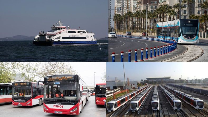 İzmir&rsquo;de Yılbaşı Gecesi Toplu Ulaşım Hakkında Bilgiler