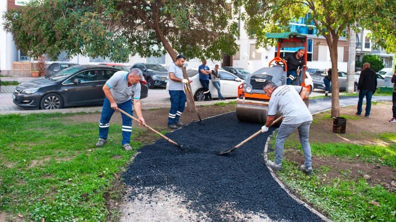 Karşıyaka Belediyesi’nden Parklara Sürekli Bakım
