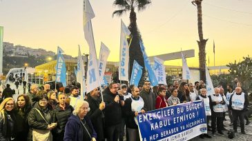 KESK İzmir'den B&uuml;t&ccedil;e Tepkisi: Y&uuml;k&uuml;n&uuml; Bize Yıktığınız Vergileri Nereye Harcayacaksınız?