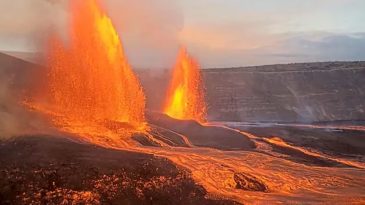 Kilauea Yanardağı Yeniden Aktif: 1 Yılda 36. Kez Lav P&uuml;sk&uuml;rtt&uuml;!
