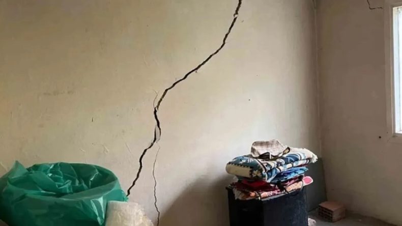 Onat Tüneli inşaatında hasar gören evler için Büyükşehir'den acil destek planı