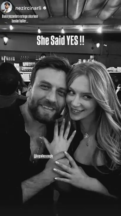 Hayal Köseoğlu Evlilik Teklifi