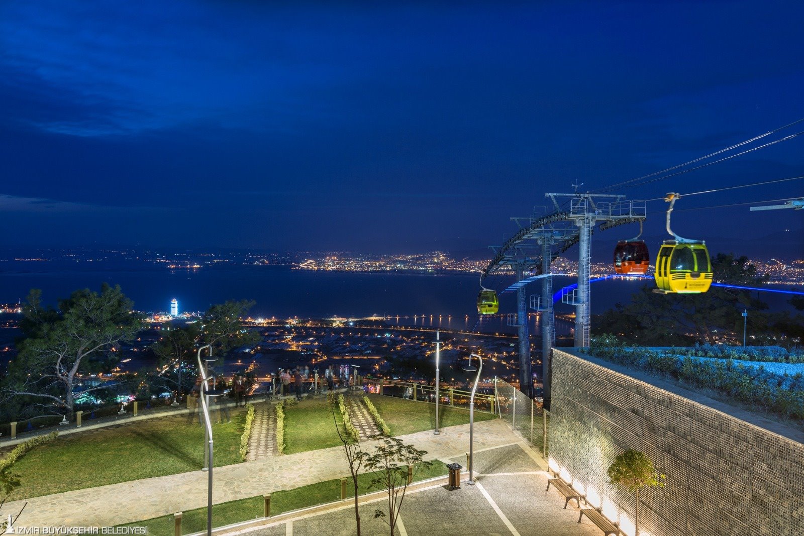 İzmir Teleferik Manzarası