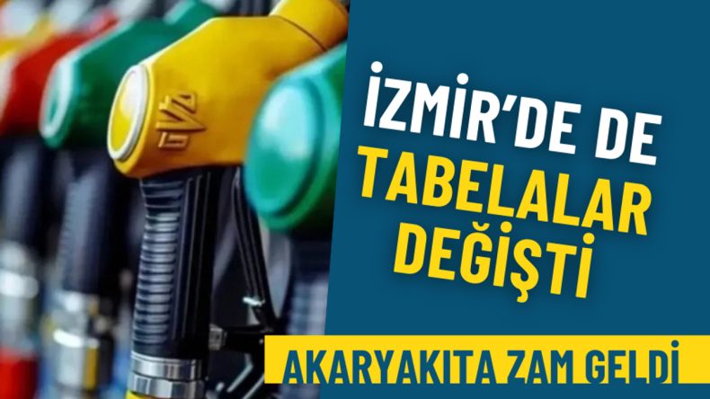 Akaryakıta Yeni Zam: İzmir'deki Tabelalar G&uuml;ncellendi