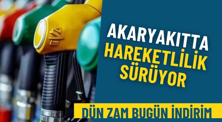 Akaryakıtda Fiyat Oynaklığı Devam Ediyor: D&uuml;n Zam, Bug&uuml;n İndirim
