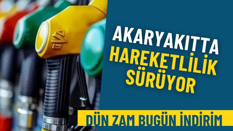 Akaryakıtda Fiyat Oynaklığı Devam Ediyor: D&uuml;n Zam, Bug&uuml;n İndirim