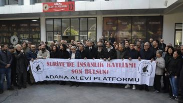 Aleviler&rsquo;den Suriye Protestosu: Bu Dil Kerbela&rsquo;da Yezid&rsquo;in Dilidir!