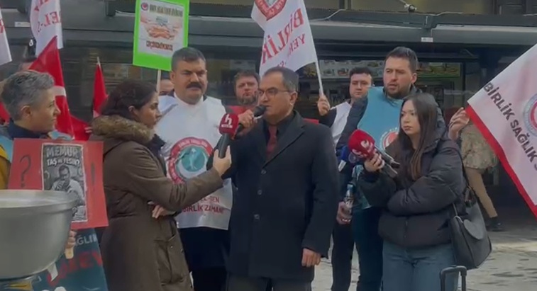 Birlik Sağlık Sen Protestosu