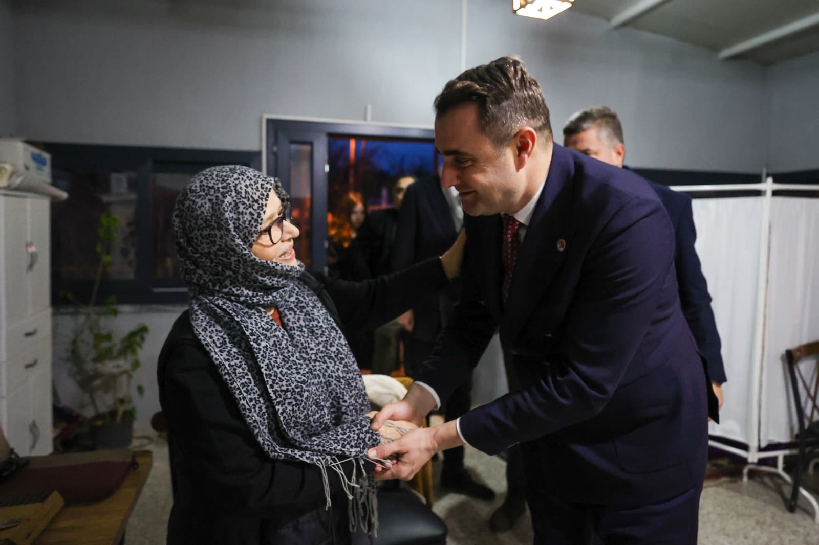 CHP İzmir İl Başkanı Çağatay Güç, Çalık ailesini ziyaret etti.