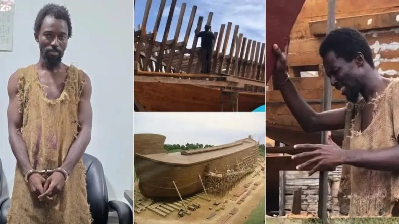 Gana&rsquo;da Sahte Peygamber G&ouml;zaltına Alındı: Nuh&rsquo;un Gemisini İnşa Etmeye &Ccedil;alışıyordu!