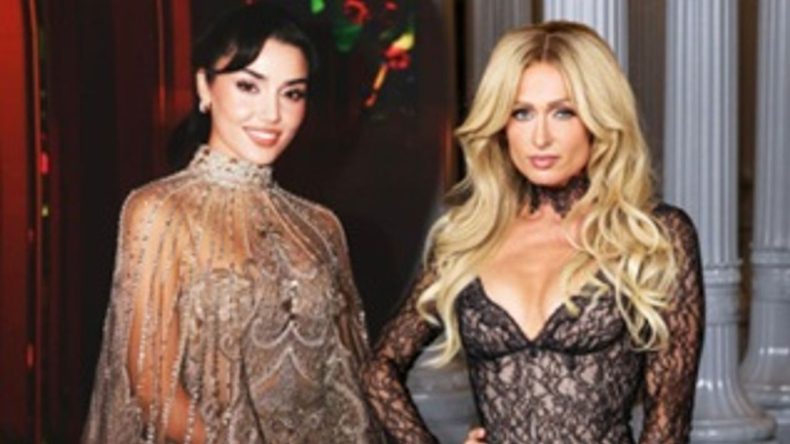 Hande Er&ccedil;el paylaştı: Paris Hilton kayıtsız kalamadı!