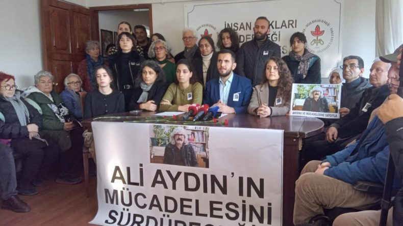 İnsan Hakları Savunucusu Ali Aydın İ&ccedil;in &Ccedil;ağrı: Aydınlatılana Kadar Takip&ccedil;isi Olacağız