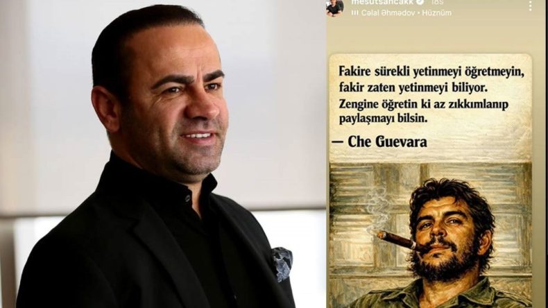 İş insanı Sancak&rsquo;tan gelir adaletsizliğine vurgu yapan Che paylaşımı