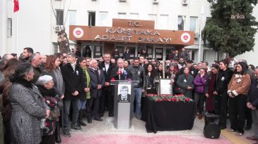 İzmir Adliyesi &Ouml;n&uuml;nde Dayanışma: Bu Cinayet Bizi Yolumuzdan &Ccedil;evirmez