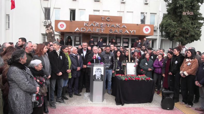 İzmir Adliyesi Önünde Dayanışma: Bu Cinayet Bizi Yolumuzdan Çevirmez