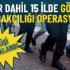 İzmir de Dahil 15 İlde G&ouml;&ccedil;men Ka&ccedil;ak&ccedil;ılığı Baskını: 50 Kişi Tutuklandı