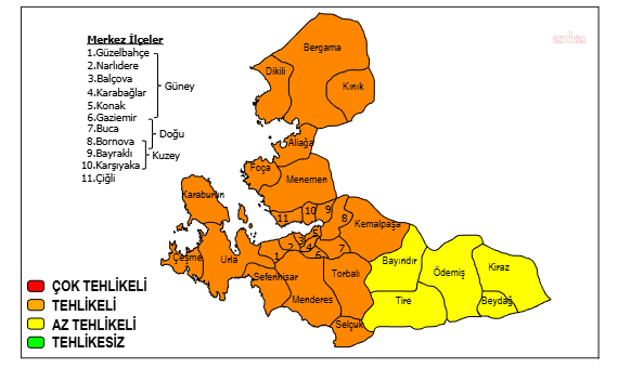 İzmir Valiliği Uyarısı