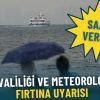 İzmir Valiliği ve Meteoroloji'den Fırtına Uyarısı: Saat Belirlendi