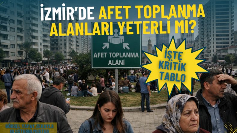 İzmir'deki Afet Toplanma Alanları Yeterli mi? İşte Kritik Tablo