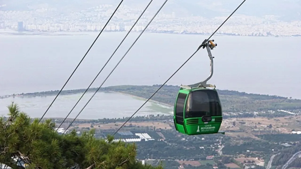 İzmir Teleferik Manzarası