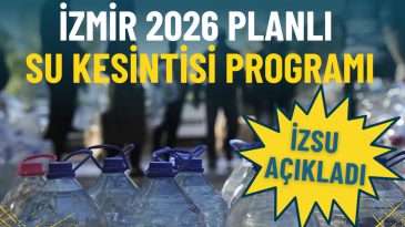 İzmir&rsquo;de Gece Su Kesintileri Ocak Ayında da S&uuml;recek: 2026 İZSU Programı A&ccedil;ıklandı