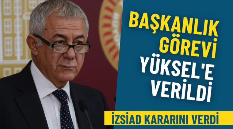 İZSİAD kararını verdi: Yeni Danışma Kurulu Başkanı Alaattin Y&uuml;ksel oldu