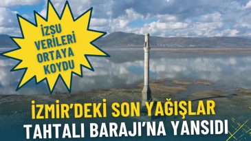 İZSU Verileri A&ccedil;ıkladı: İzmir'deki Son Yağışlar Tahtalı Barajı'na Yansıdı