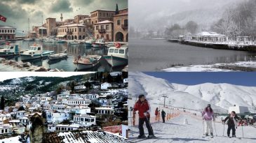 Kayak Merkezinden Şirin K&ouml;ylere: Kışın İzmir'de Ne Yapılır?