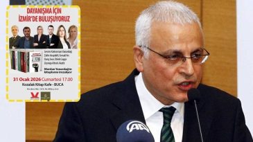 Merdan Yanardağ İ&ccedil;in İzmir'de Dayanışma Etkinliği