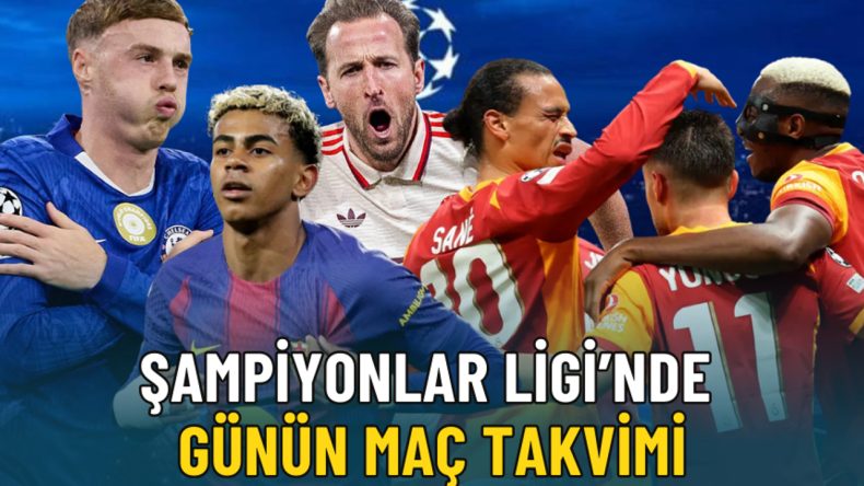 Şampiyonlar Ligi'nde Galatasaray Heyecanı: Bug&uuml;n Hangi Ma&ccedil;lar Var?