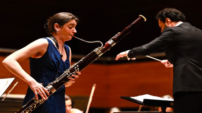 Sophie Dervaux, İzmirli müzikseverleri büyüledi