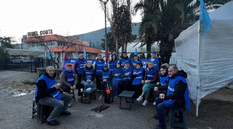 Temel Conta İş&ccedil;ilerine TKP İzmir'den Destek: "Direnişi Kıramayacaklar!"