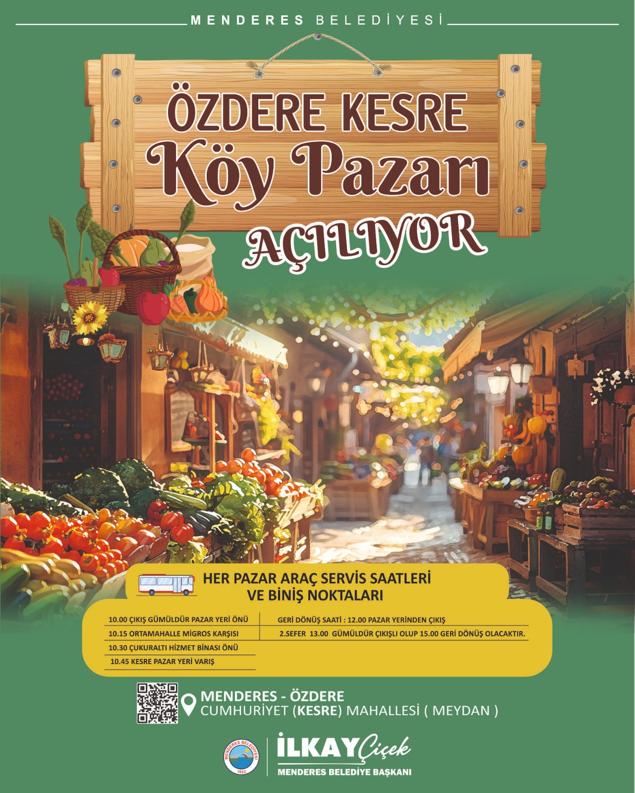 Özdere Kesre Köy Pazarı