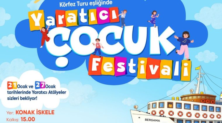 Yarıyıl Tatilinde &Ccedil;ocuklar İ&ccedil;in Eğlence: Bergama Vapuru&rsquo;nda Yaratıcı &Ccedil;ocuk Festivali