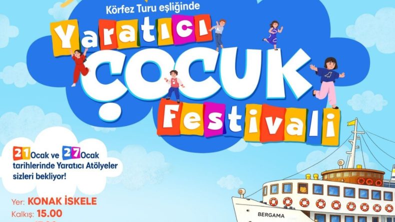 Yarıyıl Tatilinde &Ccedil;ocuklar İ&ccedil;in Eğlence: Bergama Vapuru&rsquo;nda Yaratıcı &Ccedil;ocuk Festivali