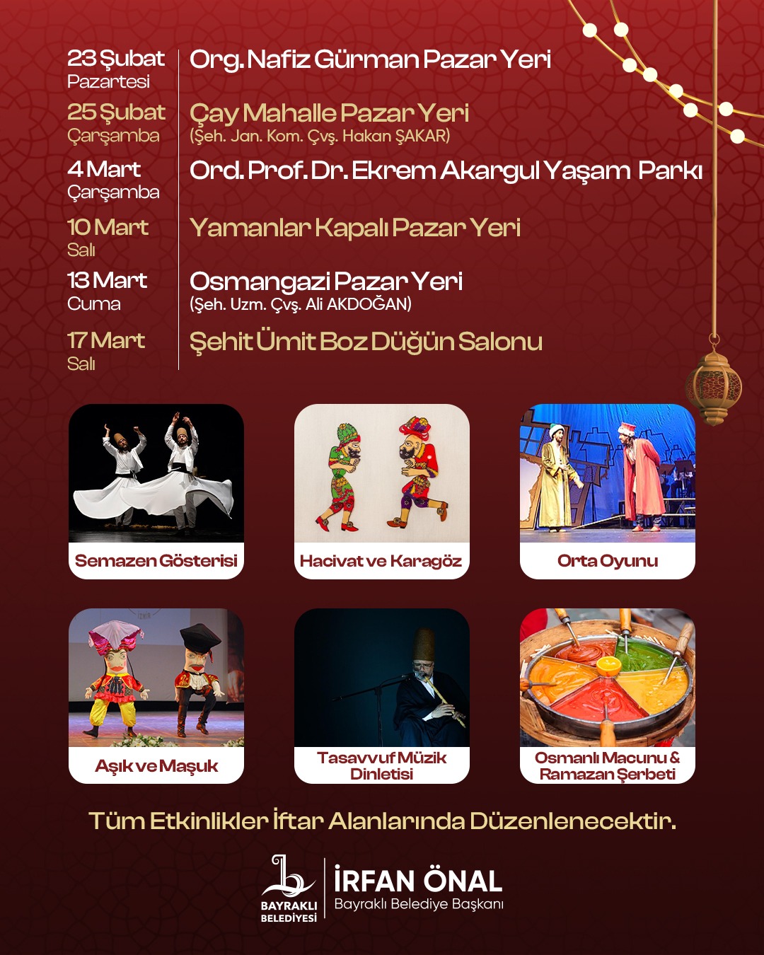 Bayraklı Ramazan Hazırlıkları