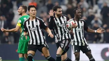 Beşiktaş, Alanyaspor ile 2-2 Beraber Kaldı