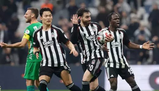 Beşiktaş, Alanyaspor ile 2-2 Beraber Kaldı