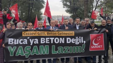 Buca Cezaevi Alanının İmara A&ccedil;ılmasına Tepkiler Artıyor