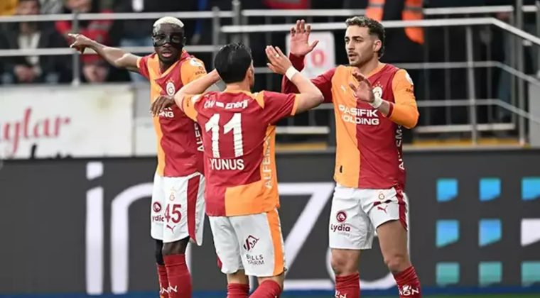 Galatasaray Rizespor&rsquo;u Farklı Ge&ccedil;ti