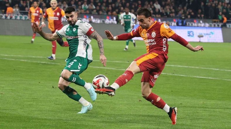 Galatasaray'a Konyaspor Darbesi: Mağlup Oldu