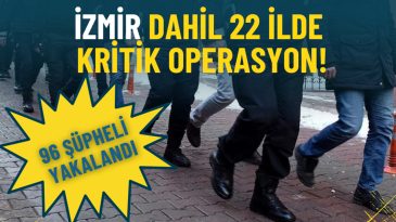 İzmir Dahil 22 İllet MLKP Operasyonu: 96 Ş&uuml;pheli Yakalandı