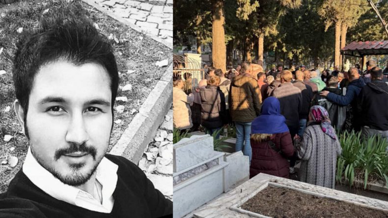 İzmir'de &Ccedil;atıdan D&uuml;şen İş&ccedil;inin Cenazesine Katılım Olmadı: Kartal'dan Sert Tepki