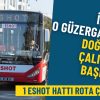 İzmir'de Doğalgaz &Ccedil;alışmaları Nedeniyle ESHOT Hattında Değişiklik