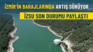 İzmir&rsquo;in Barajlarındaki Doluluk Oranları Artıyor: İZSU G&uuml;ncel Durumu A&ccedil;ıkladı