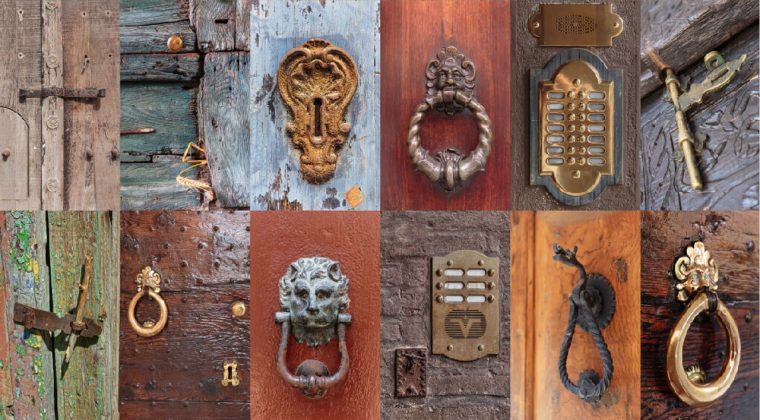 İzmir&rsquo;de Nostaljik Bir Detay: Kapı Tokmaklarının Gizli Mesajları!
