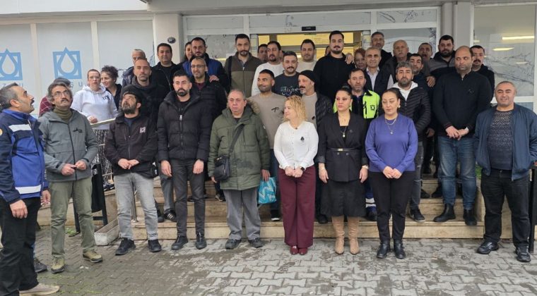 İZSU &Ccedil;alışanlarından Depremzedelere Destek &Ccedil;ağrısı: Evlerinizi Teslim Edin