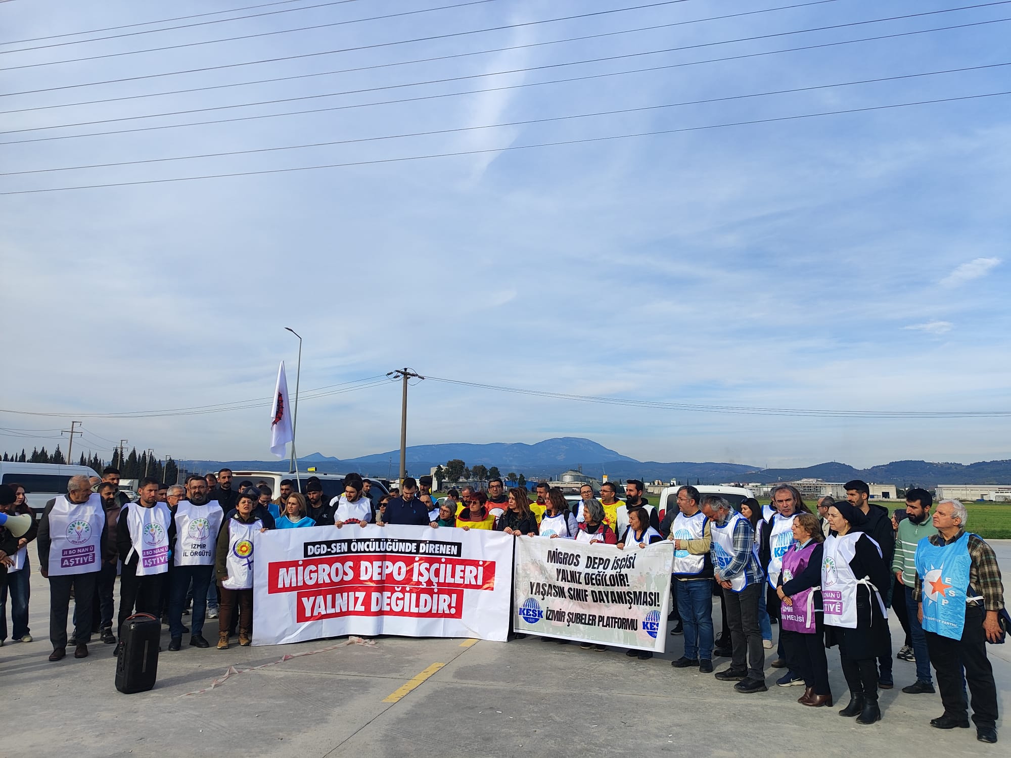 KESK İzmir Destek Ziyareti