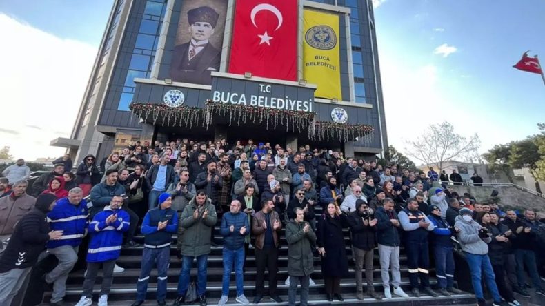 Maaş Vaadi: Buca'daki Eylem Şu An İ&ccedil;in Tamamlandı!
