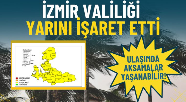 Meteoroloji ve İzmir Valiliği'nden Fırtına Uyarısı: &Ccedil;atı ve Ağa&ccedil;lara Dikkat!